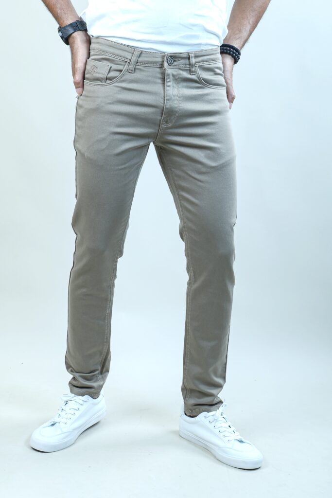 Stylish Men's Casual Fawn Jeans – Perfect for Everyday Wear