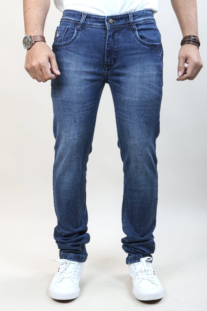 Classic Blue Denim Jeans for Men – Effortless Style & Comfort