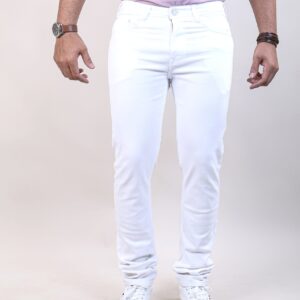 Men's Casual White Jeans – The Perfect Blend